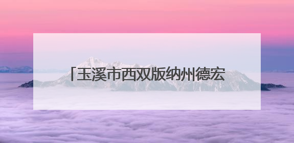 玉溪市西双版纳州德宏州参展工作基本就绪