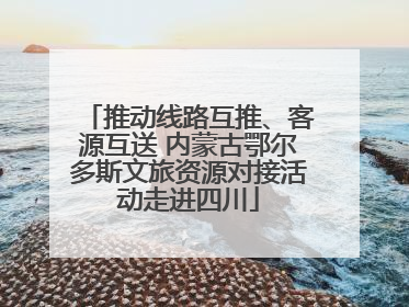 推动线路互推、客源互送 内蒙古鄂尔多斯文旅资源对接活动走进四川