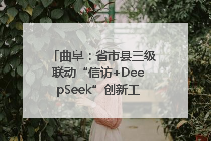 曲阜：省市县三级联动“信访+DeepSeek”创新工作新闻发布会举行