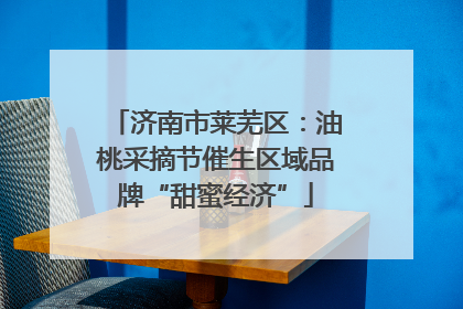 济南市莱芜区：油桃采摘节催生区域品牌“甜蜜经济”
