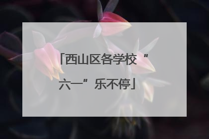 西山区各学校“六一”乐不停