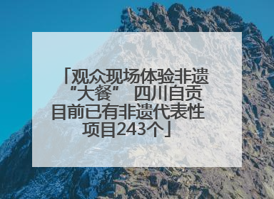 观众现场体验非遗“大餐” 四川自贡目前已有非遗代表性项目243个