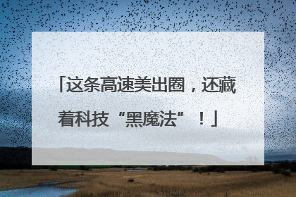 这条高速美出圈，还藏着科技“黑魔法”！