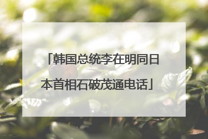 韩国总统李在明同日本首相石破茂通电话