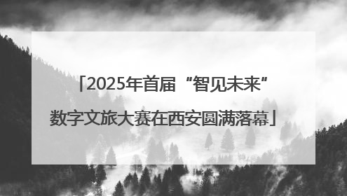 2025年首届“智见未来”数字文旅大赛在西安圆满落幕